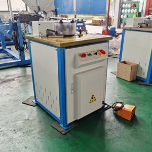 High Speed Hydraulic 90 Degree Angle Stainless Steel Pipe Cutting Machine Iron square Tube Notching Cutting Machine
