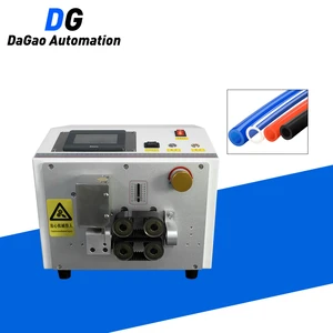 DG-100A Pipe Cutting Automatic Tube Belt Cutter Machine Rubber Hose/Pipe/Heat Shrink Tubing Small & Hard Pipe Cutting Machine