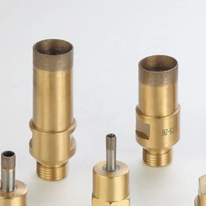 HIGH QUALITY Brass Unitary Diamond Hole Cutter Core Drill Bits for Glass and Ceramics
