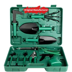 Home Hardware Hand Combination Toolbox Auto Repair Toolkit Box Gift Garden Tool Set Toolbox Household Hand Rake Cartoon Oem