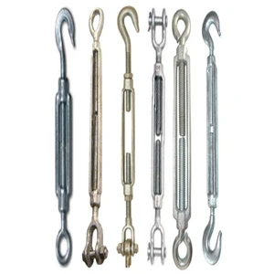 M6 Swage Galvanized Mini Wrestling Ring Turnbuckle Pads 16mm Wire Rope Stainless Steel Turnbuckle