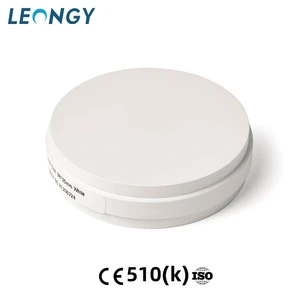 LEONGY 3 Year Warranty Vsmile Dental CAD CAM Milling Disc For Implant Supported Crown Bridge High Strength PEEK Disc