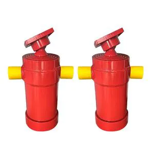 5 Stage SingleActing Telescopic Hydraulic Cylinder for Dump Truck 1100mm Stroke 160mm Bore 16Mpa Pressure ISO9001 Certified