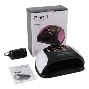 SUN C4 Plus Best Sale UV LAMP 256W Nail Dryer Machine Drying All Gel Nail Polish Uv Led Lamp Dryer With Sensor LCD Display