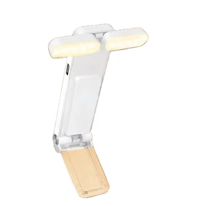 Reading Light, USB Rechargeable Book Light for Reading at Night in Bed,LED Clip on Portable Bookmark Light for Reading in Bed