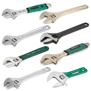 Professional Adjustable Wrench Metric Carbon Steel Auto Repairing 6''/8''/10''/12''/15'' Torque Wrench 1000lb-in Hand Tool
