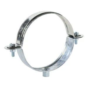 Galvanized Steel Electro Galvanized Adjustable Pipe Clamp M8 Pipe Clamp