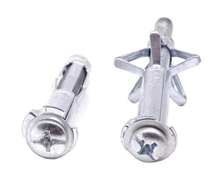 Wholesale Galvanized Cross Pan Head Hollow Gecko Expansion Bolts Gypsum Board Screw Expansion Bolts