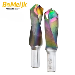 High-Precision DLC Coated Carbide Drill Bit for Copper and Aluminum Honeycomb Welded Design