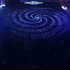 Sky Starry Ceiling Lighting LED Fiber Optic Light with Flashing Meteor and Twinkling Stars