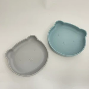 Food-Grade Other Round Suction Plate for 0-6 Years Babies Toddler Feeding Tray Microwave & Dishwasher Safe