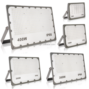 140lm/w Cool White 6500K LED Floodlight 30W 100W 200W 300W 400W Waterproof Projector Garden Yard Garage Sports Stadium Spotlight