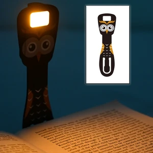 USB Rechargeable Book Reading Light Brightness Adjustable Bookmark Light LED Clip on Book Read Light