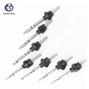 Multifunctional Wood Percer Long Lasting Wear Resistant Countersink Drill Bits