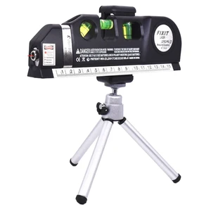 Multi-Functional Infrared Laser Level with High-Precision Measuring Right-angle Spirit Level with Measuring Tape