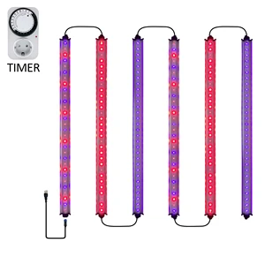 High Output IP65 Waterproof UV IR LED Grow Light for Flowering Plug Play Design with Linkable Lamp Aluminum Body for Bloom