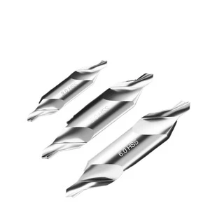 Jingchuan Center Bit Centering Drill A- Type Spiral 6542 Titanium-Plated Double-Headed Stainless Steel Special Positioning