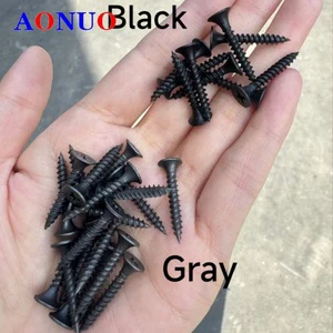 Standard Size Gypsum Drywall Board Screw C1022a Customized Packing Color Black Phosphate Bugle Head Fine Coarse Thread