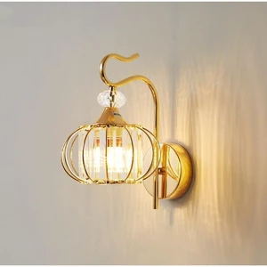 Factory Supply Hot Sale Design Interior Wall Sconce Glass Wall Bracket Lights Modern Lamp for Living Room Bedroom Hotel