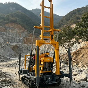Portable Blasting Grouting Hole Core Drill 130m 150m 200m Diesel Hydraulic Auto Feed Geological Exploration Rig