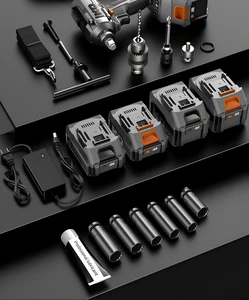 Best-Selling Makita-Style Brushless High-Torque Impact Wrench Electric Wrench Light Forward/Reverse Function