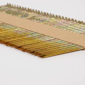 Bulk Supply of Framing Nails with Paper Tape Collation Available in Sizes 50 to 90 Millimeters