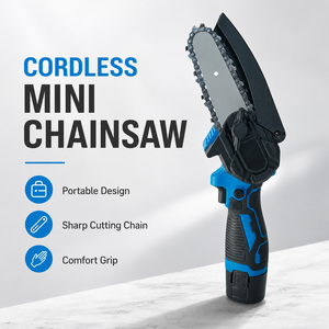 Wholesale Cordless Lithium Mini Chainsaw Handheld Portable One-Hand DIY Brushless Motor Home Garden Tree Branch Pruning Electric