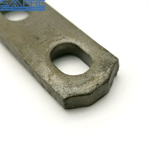 Two Hole Steel Spread Anchor for Floor and Wall Precast Concrete Construction Tools