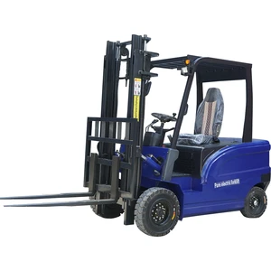 China New Hydraulic Stack Truck Small Fork Lift Pallet Stacker 2.5 Ton 2 Ton Electric Forklift