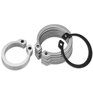 High Quality Stainless Steel Elastic Retaining Ring for Shaft External Snap Shaft C-type Snap Ring DIN471 RLC Brand Diameter