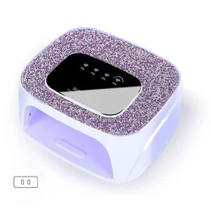 SUN S20 168W UV LED Nail Lamp, 36 LEDs Quick Dry, Diamond Design, ABS Material, Wholesale Custom Logo for Salon
