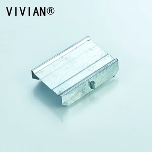 Modern U-shaped Galvanized Steel Stud Accessories Main Stud Connectors Ceiling Support Clips Brackets-Fireproof Rustproof High