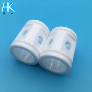 High Toughness CNC Machined Zirconia Ceramic Square Tube Bushing Sleeve