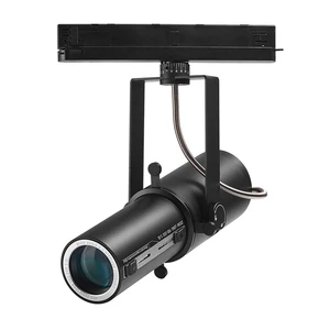 No Glare Flicker Free Shapeable Zoomable 12-60 Beam Angle High CRI Adjustable Color Temp Modern LED Spotlight Track Light For