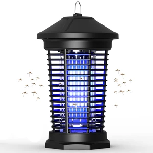 Bug Zapper Outdoor Electric, 4200V Mosquito Zapper, Insect Fly Zapper Outdoor Indoor, Fly Traps, ABS Plastic, Plug in