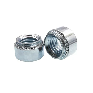 S-256/440/632/832/024/032/0420/0518/0616 Galvanized Carbon Steel Press Rivet Nut Self Clinching Nut Locking Nut for Sheet Metal