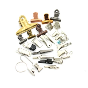 Personalized Brass Clamp Paper Clip | Customized Color Size OEM/ODM Customer Logo for Promotional Packaging Weisita Brand
