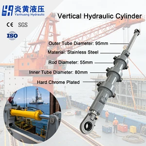 High-precision Hard Chrome Plated Stainless Steel Lateral Hydraulic Cylinder with Competitive Price