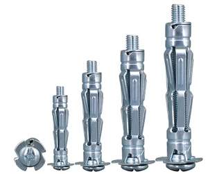 Wholesale Galvanized Phillips Pan Head Hollow Gecko Expansion Bolt Drywall Screw M5/M6/M8 Expansion Bolt