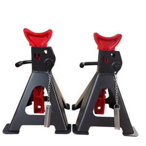 Jack And Jack Stand 1 Pair 3 Ton With Safe Pin Lock For Vehicles During Repairs Or Maintenance