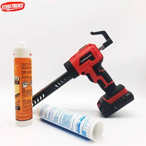 21V Cordless Electric Caulking Gun Brushless Motor Industrial Sealant Gun with Battery Charger Kit