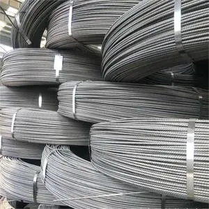 Prestressing Concrete Steel Strand 12.7mm PC Strand 1860MPa Cable Bolt 3mm 4mm 5mm 6mm 1670MPA High Tensile Strength
