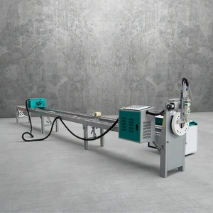 LX61TJ Simple Simple Fiber Laser Tube Cutting Machine For Steel Tubes Cnc Laser Cutting Machine To Pipe