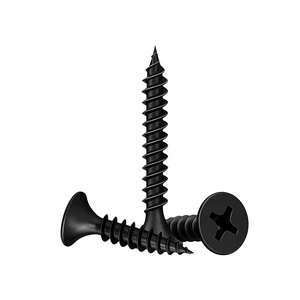 Gypsum Board Special Black Oxidation Collated Drywall Screws Hidden Head Collated Strip Screw