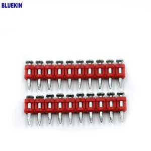 3.0mm #65 Smooth Shank Carbon Steel Flat Head Collated Gas Drive Pin Shooting Nail Gun Nailer