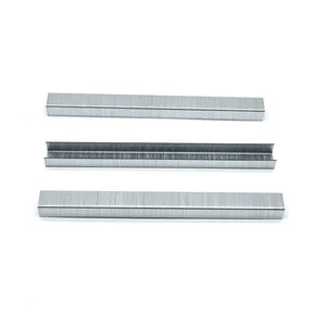 Silver 10.6mm Galvanized 1306 1308 131 Series Iron Common Nail 22 Ga ISO Standard Industrial Staples for Construction Material