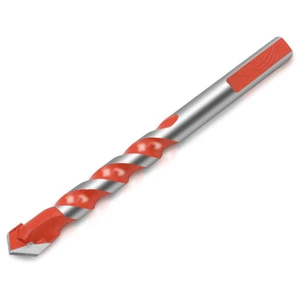 1Pc 6mm Multifunctional Core Drill Bit Twist Spade Triangle Shank Masonry Drilling for Ceramic Tile Concrete Glass Marble