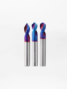 60/90/120 Degree Tungsten Steel Fixed Point Drilling Nano Blue Coating Integral Alloy Centering Drill
