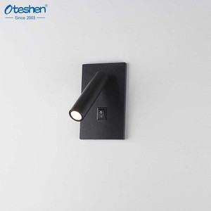 LED Bedside Reading Light Adjustable Angle Aluminum Body Built-in LED 2-Year Warranty Wholesale LED Reading Wall Lamp