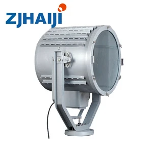 High Quality Rugged Waterproof IP55 3000W DC110V/AC220V Stainless Steel Rotatable Marine Searchlight